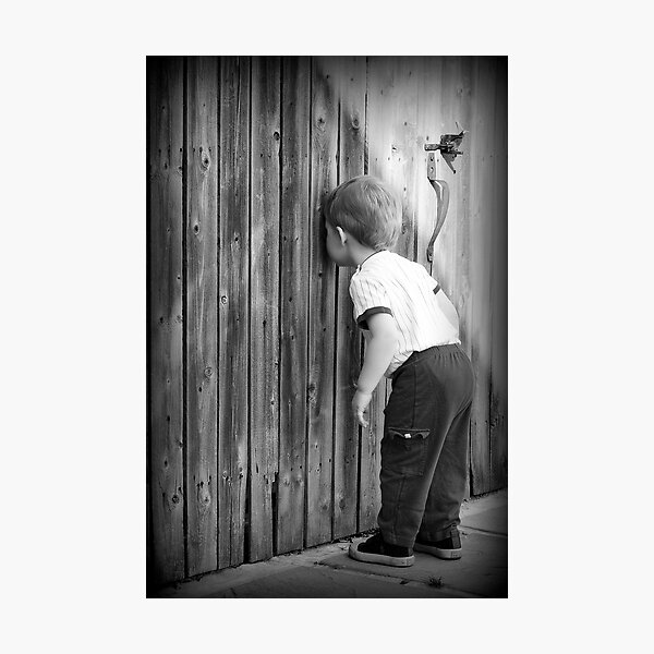 Little Peeping Tom Photographic Print
