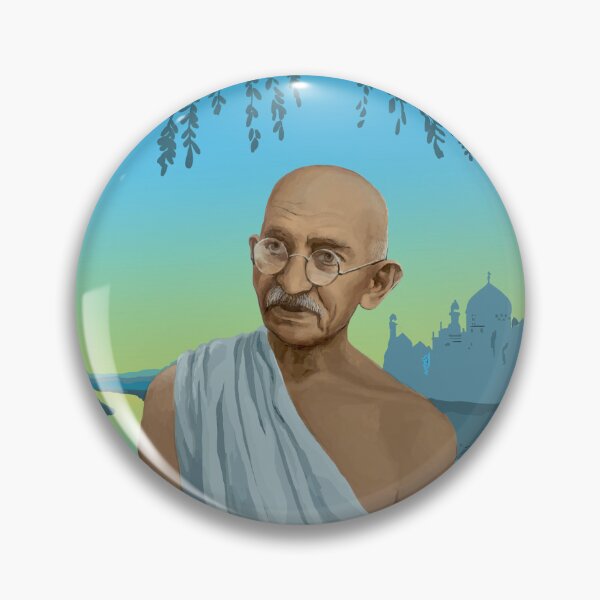 Item preview, Mahatma Gandhi designed and sold by Ekaterina Khozatskaya.