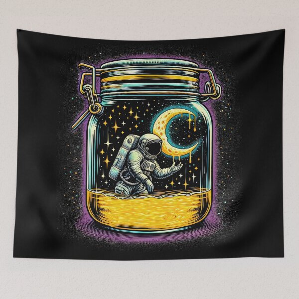 Item preview, Moonshine Astronaut designed and sold by Odd World.