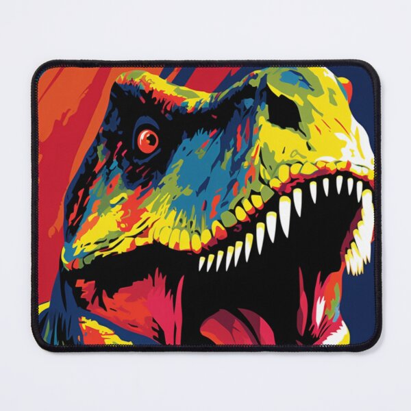 Item preview, Tyrannosaurus Rex Dinosaur Pop Art designed and sold by TheWildFlix.