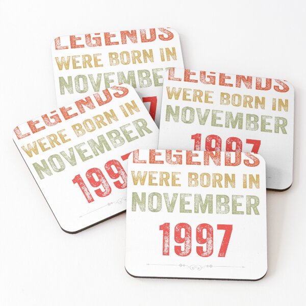 Item preview, Legends Were Born In November 1997 designed and sold by Foryoubroshirt.