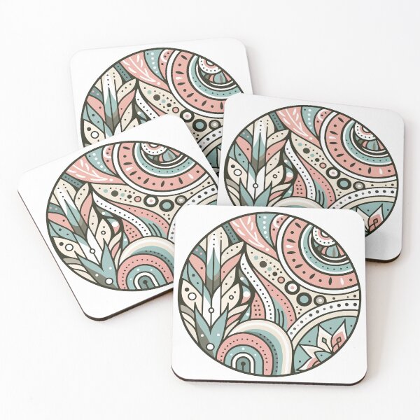 Item preview, Abstract Botanical Mandala designed and sold by OniumEth.
