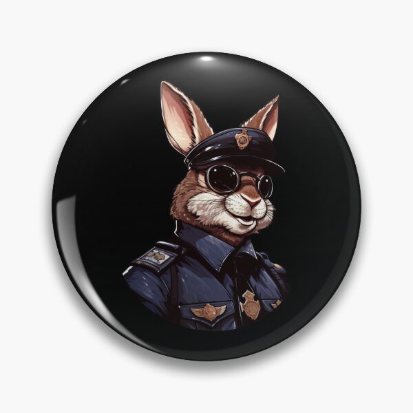 Item preview, Rabbit police designed and sold by Soulskier.