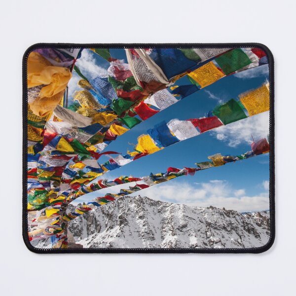 Item preview, Prayer Flags in Ladakh (India) designed and sold by mysticgroove.