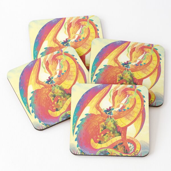 Item preview, A girl and her dragon  designed and sold by michelledraws.