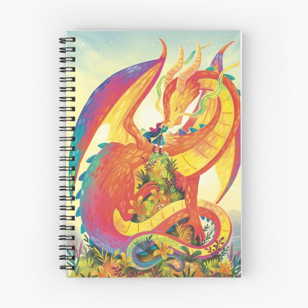Item preview, A girl and her dragon  designed and sold by michelledraws.