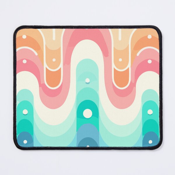 Item preview, Artistic Abstract Pastel Waves designed and sold by OniumEth.