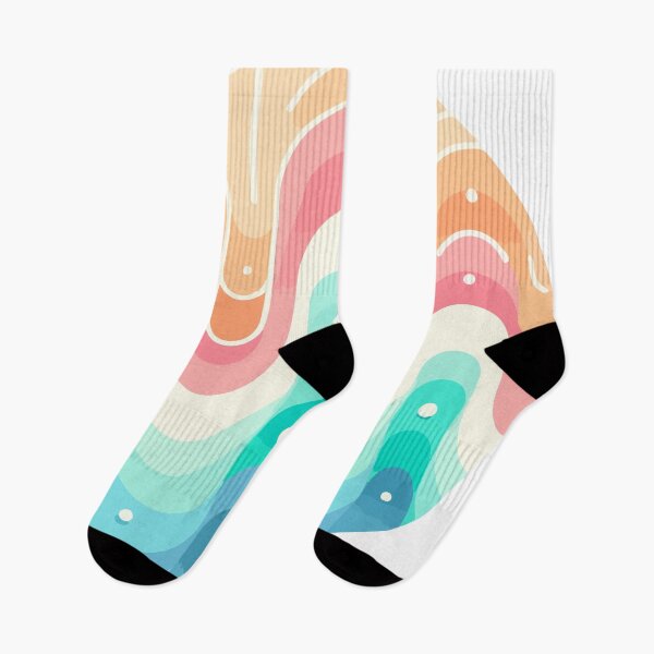 Item preview, Artistic Abstract Pastel Waves designed and sold by OniumEth.