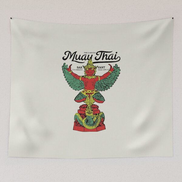 Item preview, Muay Thai Tattoo The Garuda designed and sold by KewaleeTee.
