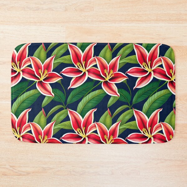 Item preview, Exotic Blooms and Tropical Flower Pattern designed and sold by Vorterix.