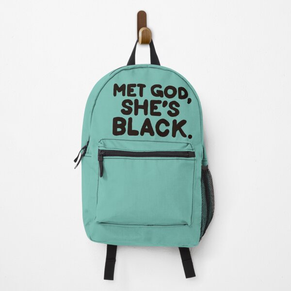 Item preview, Met God, She’s Black designed and sold by Rohza-Doodles.