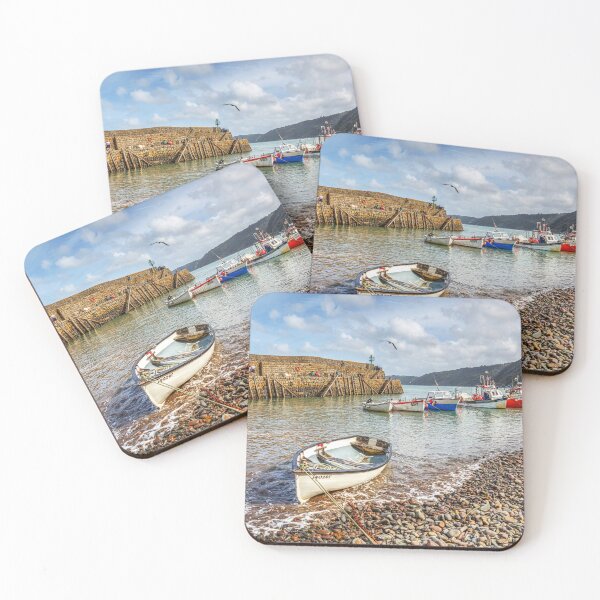 Item preview, Clovelly Harbour fishing Boats, North Devon, England designed and sold by Paul Thompson Photography.