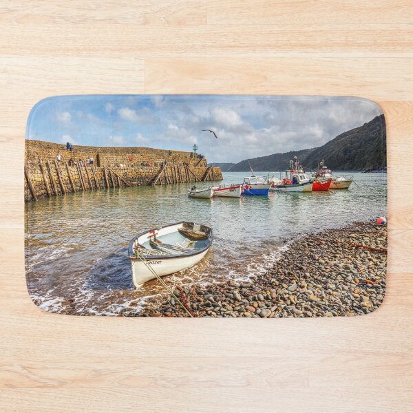 Item preview, Clovelly Harbour fishing Boats, North Devon, England designed and sold by Paul Thompson Photography.