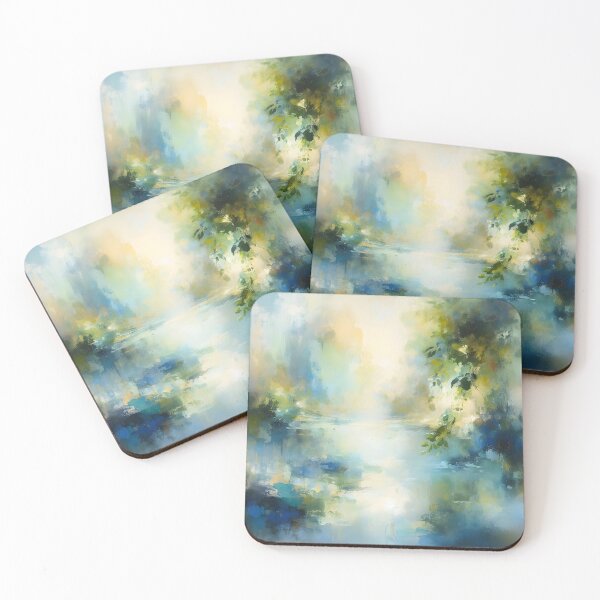 Item preview, Impressionist Forest Lake designed and sold by Humbugle.