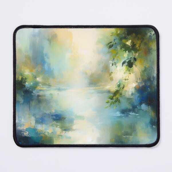 Item preview, Impressionist Forest Lake designed and sold by Humbugle.