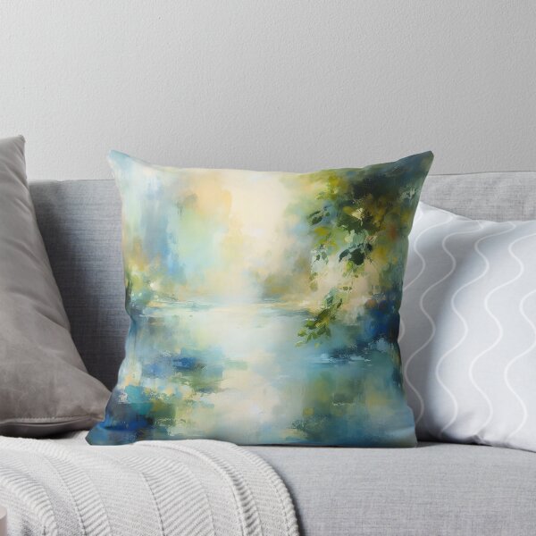 Item preview, Impressionist Forest Lake designed and sold by Humbugle.
