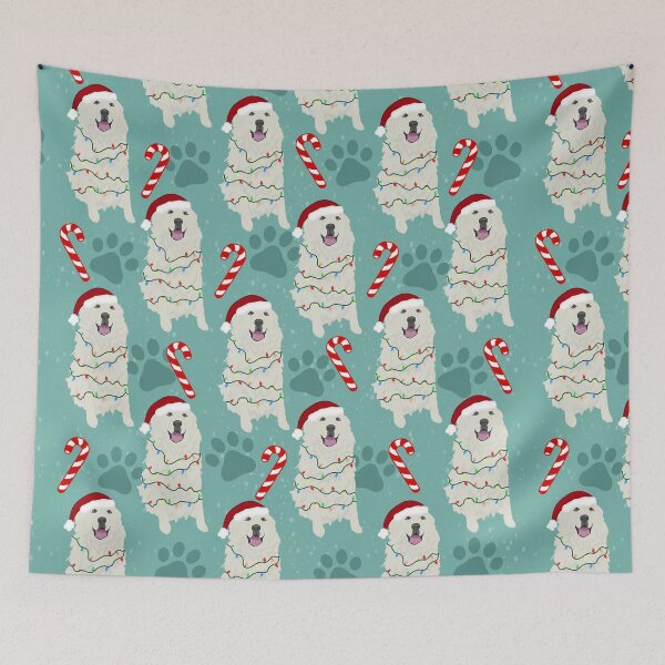 Item preview, Christmas Great Pyrenees Pattern designed and sold by KantstandyaC.