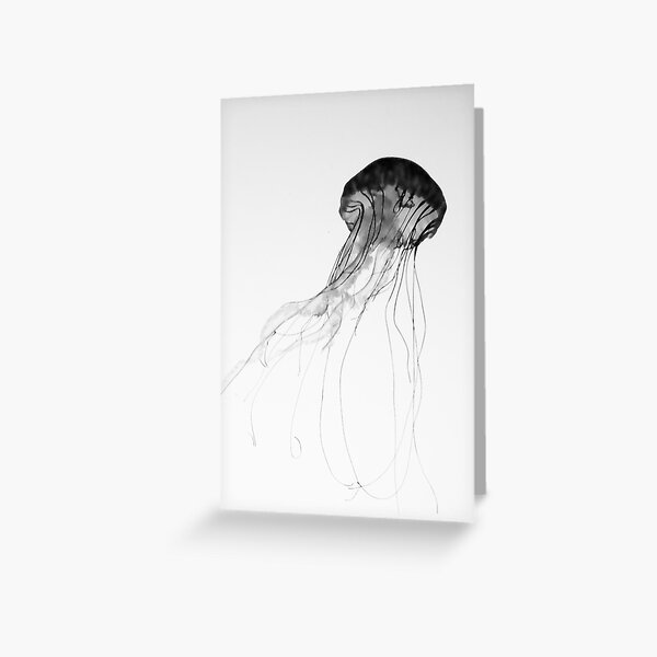 Graceful Jellyfish Greeting Card