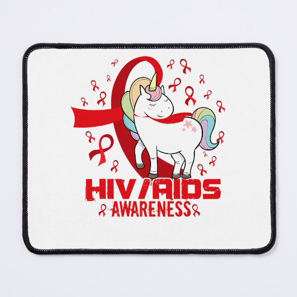 Item preview, Aids Awareness Shirt HIV Disease Stigma Support Unicorn Love designed and sold by EagmianPheolea.