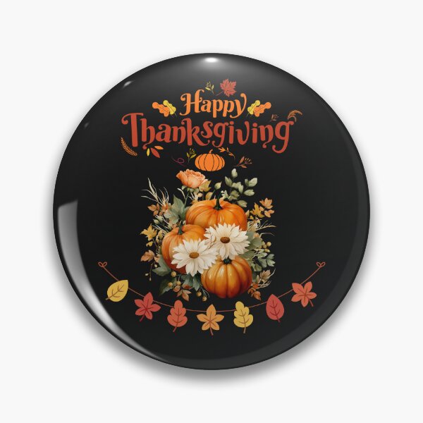 Item preview, Happy Thanksgiving Pumpkin Leaves and Autumn Colors designed and sold by FreeMind-Design.