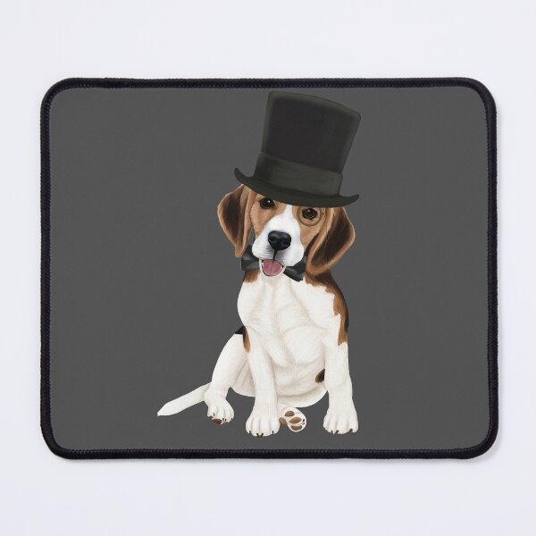 Item preview, Beagle in a top hat and bow tie designed and sold by Mehu.