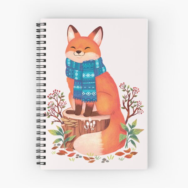 Item preview, Cozy Winter Fox  designed and sold by michelledraws.