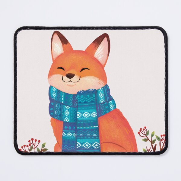 Item preview, Cozy Winter Fox  designed and sold by michelledraws.