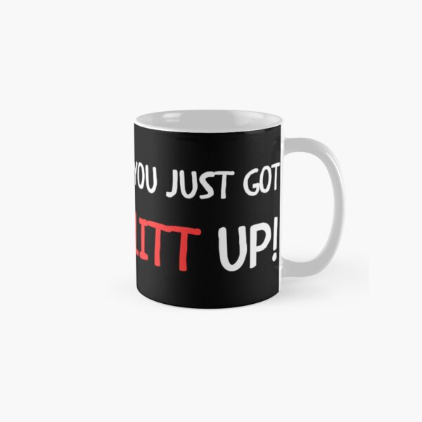 Suits You Just Got Litt Up! White Mug – NBC Store