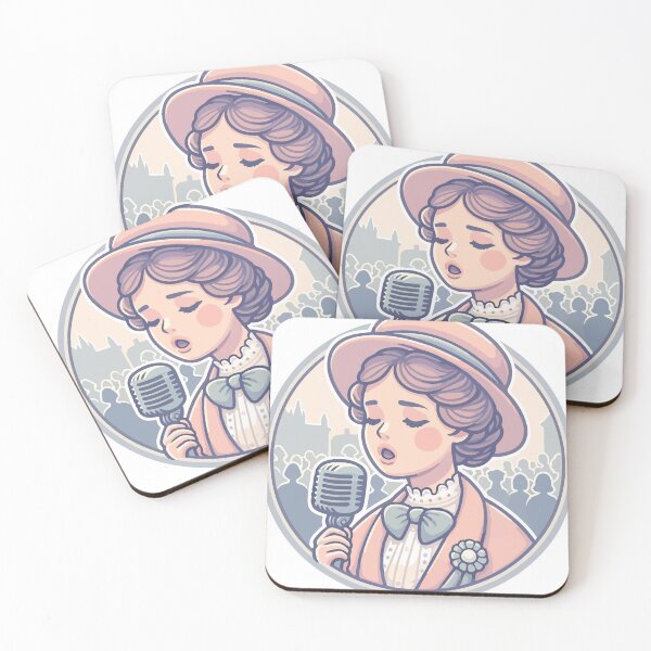 Item preview, Vintage Songstress Charm designed and sold by OniumEth.