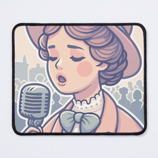 Item preview, Vintage Songstress Charm designed and sold by OniumEth.