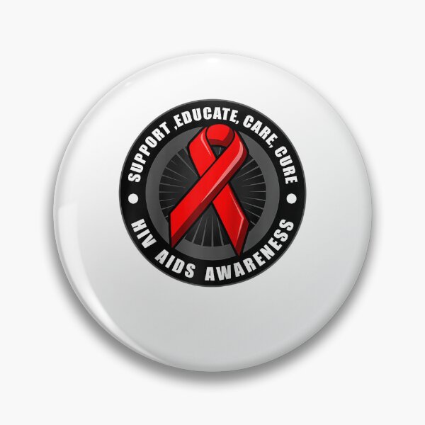 Item preview, Aids Awareness Shirt HIV Stigma Support Educate Care Cure Raglan Baseball Tee designed and sold by EagmianPheolea.