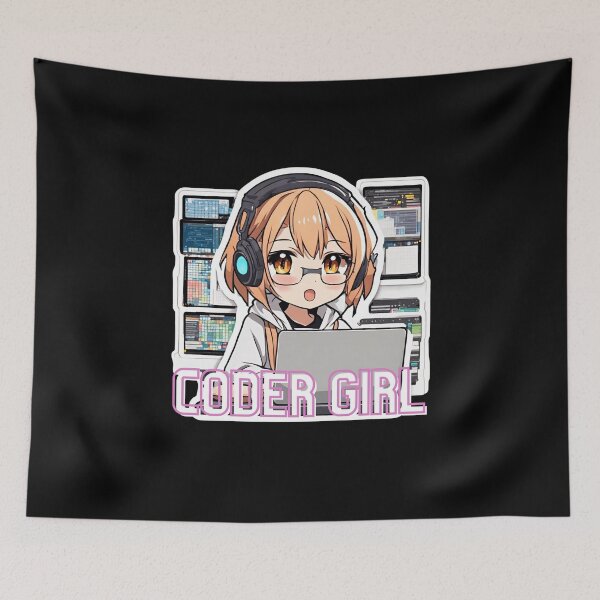 Item preview, Coder girl designed and sold by codepuns.