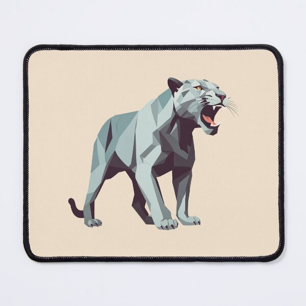 Item preview, Geometric Black Tiger designed and sold by DesignDrifts.