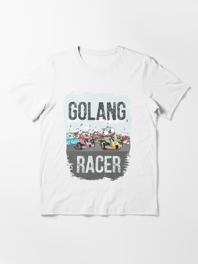 "Golang Racer" T-shirt for Sale by coderman | Redbubble | go t-shirts ...