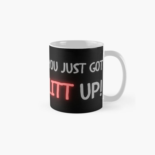 Suits You Just Got Litt Up! White Mug – NBC Store