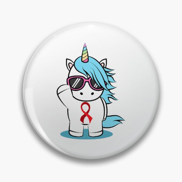 Item preview, Aids Awareness Shirt HIV Stigma Support Red Ribbon Unicorn designed and sold by EagmianPheolea.