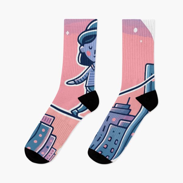 Item preview, Daring Cityscape Tightrope Walker designed and sold by OniumEth.
