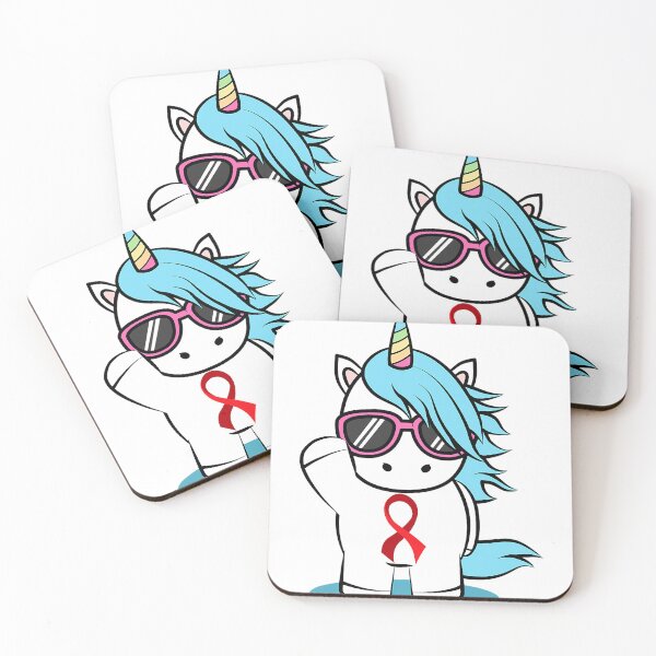 Item preview, Aids Awareness Shirt HIV Stigma Support Red Ribbon Unicorn designed and sold by EagmianPheolea.