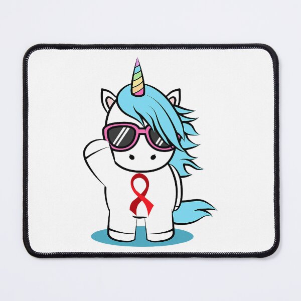 Item preview, Aids Awareness Shirt HIV Stigma Support Red Ribbon Unicorn designed and sold by EagmianPheolea.
