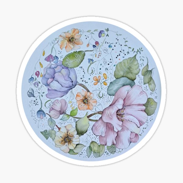 Vista previa del artículo con la obra «Ramo de flores», diseñado y vendido por Liliana  Donato.
