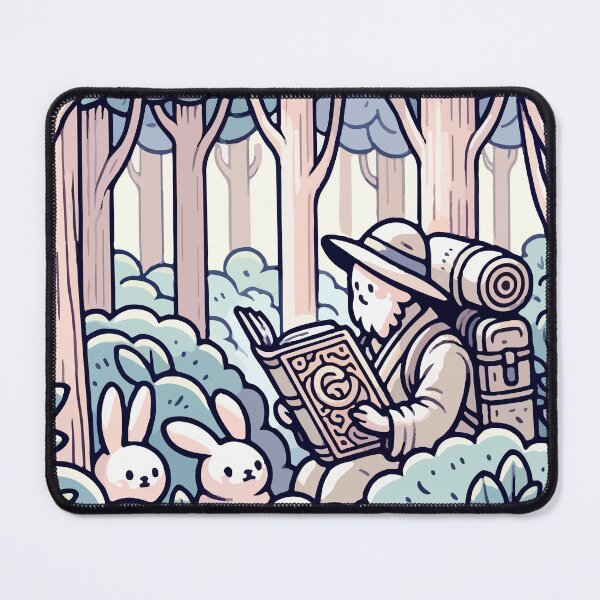 Item preview, Enchanted Forest Explorer Reading Map designed and sold by OniumEth.