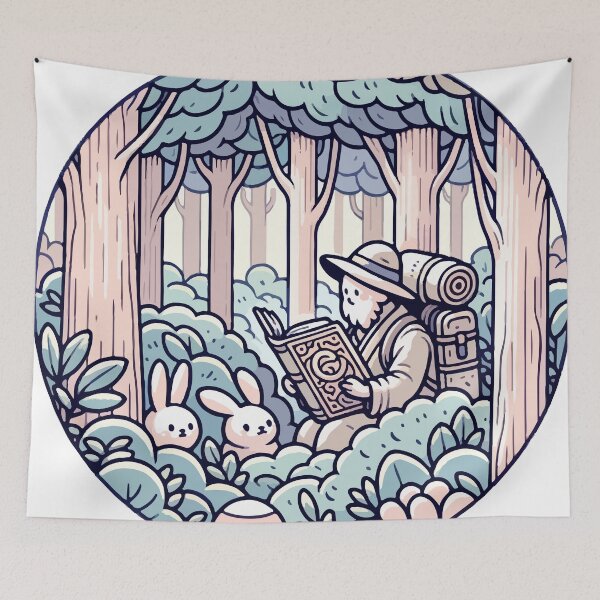 Item preview, Enchanted Forest Explorer Reading Map designed and sold by OniumEth.