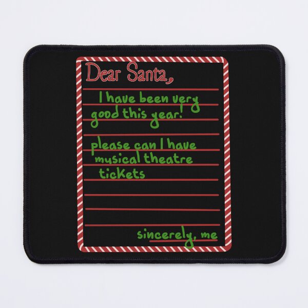Item preview, Dear santa (musical theatre tickets)  designed and sold by Becky-Marie.