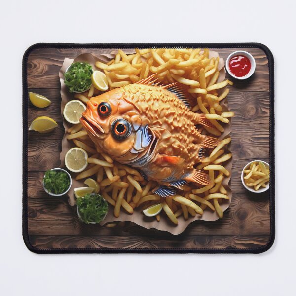 Item preview, Weird fish on dinning table designed and sold by stevanovicigor.