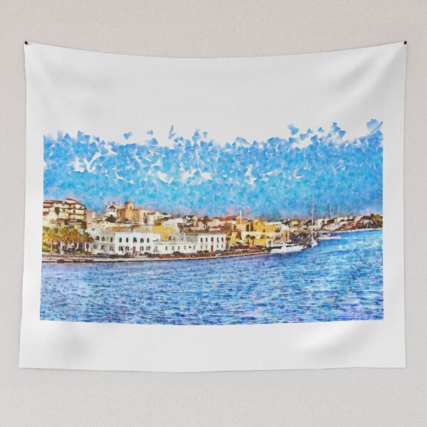 Item preview, View of Brindisi from the ship designed and sold by Giuseppe Cocco.