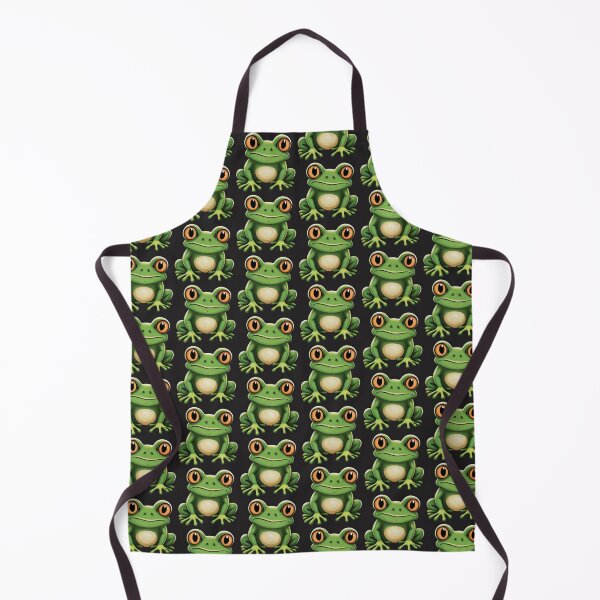 Item preview, frog pattern designed and sold by ZenStickConcept.