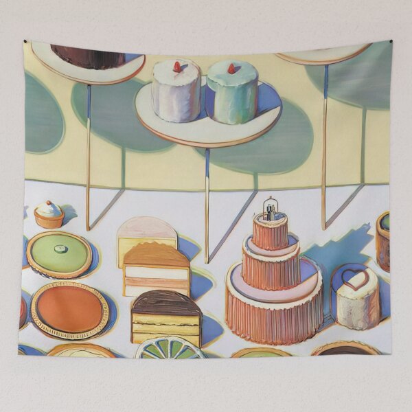 Item preview, Wayne Thiebaud - Cakes and Pies - 1995 designed and sold by MARTART9.