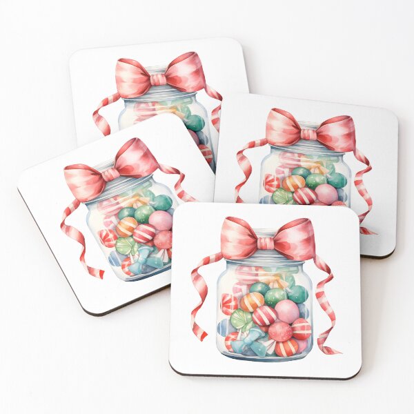 Item preview, Jar with Christmas candies designed and sold by Rivanes.