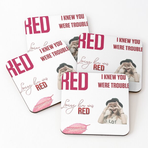 Item preview, red inspired sticker pack design designed and sold by Lee Rose.