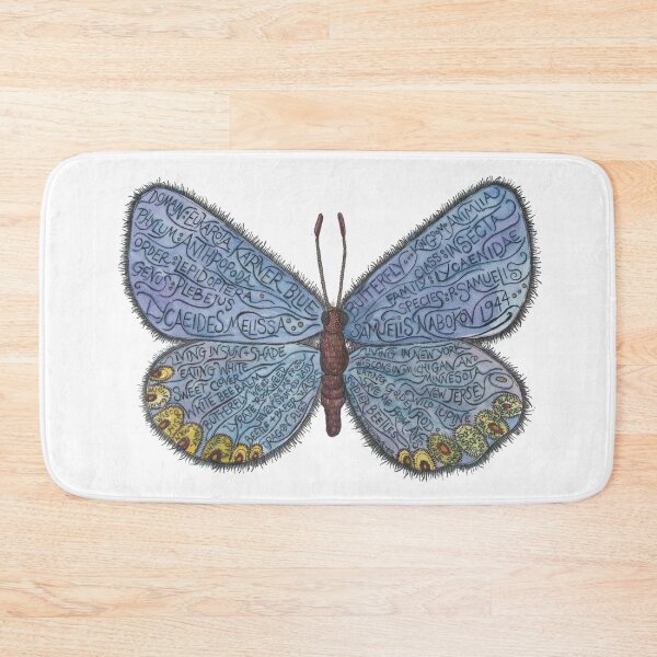 Item preview, Karner Blue Nabokov Butterfly 1944 designed and sold by astrongwater.